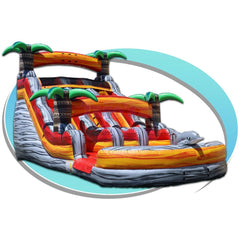 Tago's Jump Inflatable Bouncers 17'H Red Double Line by Tago's Jump 781880240143 WS-028D 17'H Red Double Line by Tago's Jump SKU# WS-028D