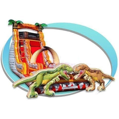 Tago's Jump Inflatable Bouncers 20'H Dinosaurs Water Slide by Tago's Jump WS-222 15'H Palm Tree Water Slide by Tago's Jump SKU#WS-220