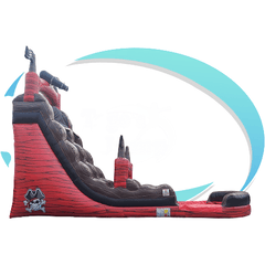 20'H Pirate Ship Water Slide - Single Line by Tago's Jump