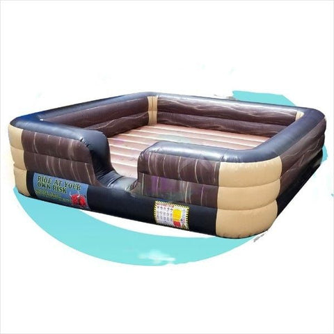 Tago's Jump Inflatable Bouncers 5'H Brown Mechanical Bull Bed by Tago's Jump 781880211747 CT-724 5'H Brown Mechanical Bull Bed by Tago's Jump SKU#CT-724