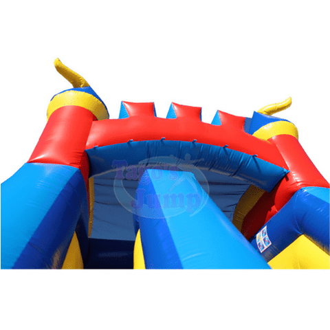 Tago's Jump Slides 17'H Multi Color Castle by Tago's Jump 781880273806 WS-013 17'H Multi Color Castle by Tago's Jump SKU# WS-013
