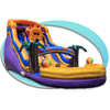 Image of Tago's Jump Slides 20'H Purple River by Tago's Jump 9'H Blue Slip by Tago's Jump SKU# WS-022
