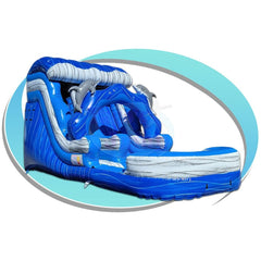 Tago's Jump Water Parks & Slides 14'H Dolphin Splash Water Slide by Tago's Jump 781880283492 WS-237-S 14'H Dolphin Splash Water Slide by Tago's Jump SKU#WS-237-S