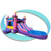 Image of Tago's Jump Water Parks & Slides 14'H Pink Marble Slide Combo by Tago's Jump CWS-231D 14'H Pink Marble Slide Combo by Tago's Jump SKU# CWS-231D