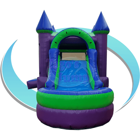 Tago's Jump Water Parks & Slides 14'H Purple Water Slide Combo by Tago's Jump 781880240174 CWS-218 14'H Purple Water Slide Combo by Tago's Jump SKU# CWS-218
