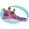 Image of Tago's Jump Water Parks & Slides 14'H Starry Pink Slide Combo by Tago's Jump CWS-232D 14'H Starry Pink Slide Combo by Tago's Jump SKU# CWS-232D