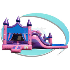 15'H Pink Castle Slide Combo by Tago's Jump