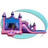 Image of Tago's Jump Water Parks & Slides 15'H Pink Castle by Tago's Jump 15'H Pink Castle Double Slide by Tago's Jump SKU# CWS-134