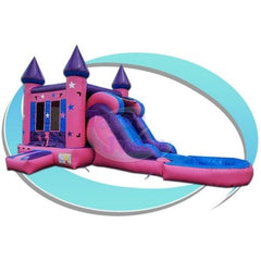 Tago's Jump Water Parks & Slides 15'H Pink Marble Combo by Tago's Jump 781880224884 CWS-224 15'H Pink Marble Combo by Tago's Jump SKU#CWS-224