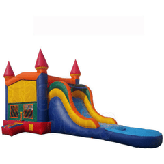 Tago's Jump Water Parks & Slides 15'H Red and Orange Castle by Tago's Jump 781880291022 CWS-139 15'H Red and Orange Castle by Tago's Jump SKU# CWS-139