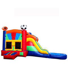 Tago's Jump Water Parks & Slides 15'H Sporty Water Slide by Tago's Jump 781880290988 CWS-143 15'H Sporty Water Slide by Tago's Jump SKU# CWS-143