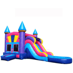 Tago's Jump Water Parks & Slides 15'H Yellow and Blue Water Slide by Tago's Jump CWS-144 15'H Yellow and Blue Water Slide by Tago's Jump SKU# CWS-144