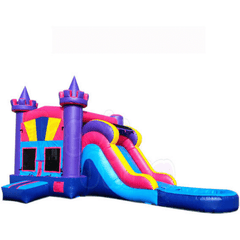 Tago's Jump Water Parks & Slides Copy of 15'H Multi-colored Castle Single Slide by Tago's Jump 15'H Multi-colored Castle Single Slide by Tago's Jump SKU# CWS-163