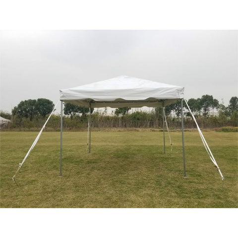 Tent and Table Tents 10' x 10' White PVC Weekender West Coast Frame Party Tent by Tent and Table 754972297325 BT-FE11WT 10' x 10' White PVC Weekender West Coast Frame Party Tent 