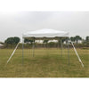Image of Tent and Table Tents 10' x 10' White PVC Weekender West Coast Frame Party Tent by Tent and Table 754972297325 BT-FE11WT 10' x 10' White PVC Weekender West Coast Frame Party Tent 