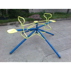 Twirl-Go-Round Swings & Playsets 2 Seat Blue & Yellow (Kids Model) by Twirl-Go-Round 2SeatBlue&Yellow