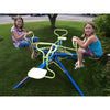 Image of Twirl-Go-Round Swings & Playsets 4 Seat Blue & Yellow (Kids Model) by Twirl-Go-Round 4SeatBlue&Yellow