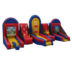 10 1/2'H Inflatable Carnival Extravaganza by Ultimate Jumpers