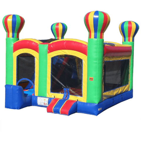 Ultimate Jumpers Big Games 15' 5 IN 1 MULTICOLOR BALLOON ADVENTURE COMBO BOUNCER by Ultimate Jumpers C142 15' 5 IN 1 MULTICOLOR BALLOON ADVENTURE COMBO BOUNCER SKU# C142