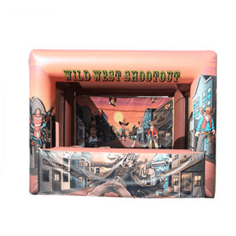 Ultimate Jumpers Big Games 9 1/2' INFLATABLE WILD WEST SHOOTER by Ultimate Jumpers I086 9 1/2' INFLATABLE WILD WEST SHOOTER by Ultimate Jumpers SKU# I086