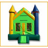 Image of Ultimate Jumpers Commercial Bouncers 15'H Green Multicolor Castle Moon Jump by Ultimate Jumpers 781880203292 J045 15'H Green Multicolor Castle Moon Jump by Ultimate Jumpers SKU# J045