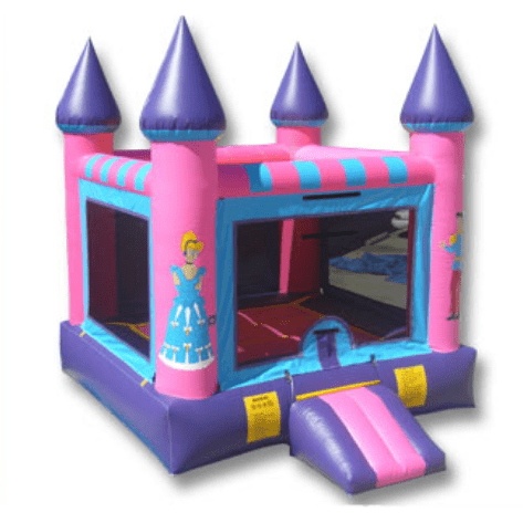 Ultimate Jumpers Commercial Bouncers FLAT ROOF PRINCESS CASTLE BOUNCER by Ultimate Jumpers FLAT ROOF PRINCESS CASTLE BOUNCER by Ultimate Jumpers SKU: J090