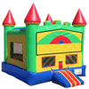 Image of Ultimate Jumpers Commercial Bouncers GREEN YELLOW CASTLE MODULE INFLATABLE JUMPER by Ultimate Jumpers GREEN YELLOW CASTLE MODULE INFLATABLE JUMPER Ultimate Jumpers SKU J121