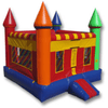 Image of Ultimate Jumpers Commercial Bouncers MULTICOLOR CASTLE BOUNCER by Ultimate Jumpers MULTICOLOR CASTLE BOUNCER by Ultimate Jumpers SKU: J043