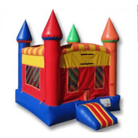 Ultimate Jumpers Commercial Bouncers MULTICOLOR CASTLE JUMPER by Ultimate Jumpers MULTICOLOR CASTLE JUMPER by Ultimate Jumpers SKU: J103