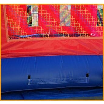 Ultimate Jumpers Commercial Bouncers Multicolor Castle Jumper By Ultimate Jumpers Multicolor Castle Jumper By Ultimate Jumpers SKU# J103