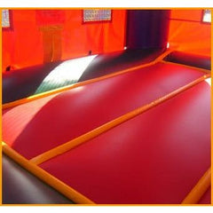 Multicolor Castle Moon Bounce By Ultimate Jumpers