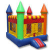 Image of Ultimate Jumpers Commercial Bouncers MULTICOLOR CASTLE MOON JUMP by Ultimate Jumpers MULTICOLOR CASTLE MOON JUMP by Ultimate Jumpers SKU: J044