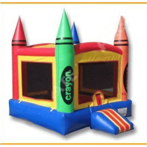 Ultimate Jumpers Commercial Bouncers MULTICOLOR CRAYON INFLATABLE JUMPER by Ultimate Jumpers J111 MULTICOLOR CRAYON INFLATABLE JUMPER by Ultimate Jumpers SKU# J111