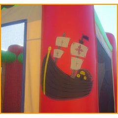 Pirate Ship Inflatable Bouncer By Ultimate Jumpers
