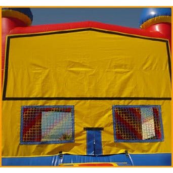 Ultimate Jumpers Commercial Bouncers Primary Colors Castle Module By Ultimate Jumpers Primary Colors Castle Module By Ultimate Jumpers SKU# J055