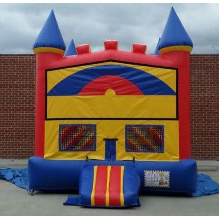 Ultimate Jumpers Commercial Bouncers Red Yellow Castle Module Inflatable Jumper by Ultimate Jumpers Red Yellow Castle Module Inflatable Jumper Ultimate Jumpers SKU# J120