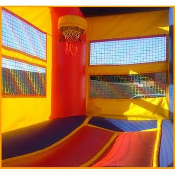 Ultimate Jumpers Inflatable Bouncers 10'H Indoor Basketball Arena by Ultimate Jumpers 781880217626 N029 10'H Indoor Basketball Arena by Ultimate Jumpers SKU# N029