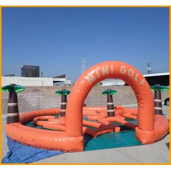 Ultimate Jumpers Inflatable Bouncers 10'H Miniature Golf Course Inflatable by Ultimate Jumpers 781880278405 I056 10'H Miniature Golf Course Inflatable by Ultimate Jumpers SKU# I056