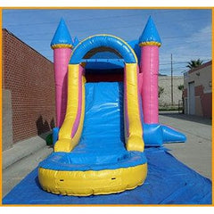 12'H 3 In 1 A Shape Wet Dry Castle Module Combo by Ultimate Jumpers