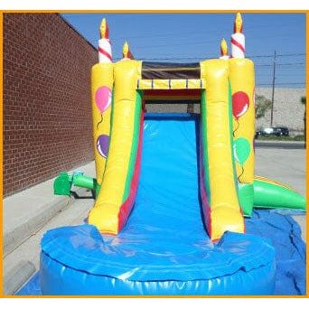 Ultimate Jumpers Inflatable Bouncers 12'H 3 IN 1 Birthday Cake Bouncer Slide Combo by Ultimate Jumpers 781880217893 C102 12'H 3 IN 1 Birthday Cake Bouncer Slide Combo by Ultimate Jumpers C102