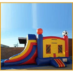 12'H 3 in 1 Wet Dry Inflatable Sports Combo by Ultimate Jumpers