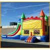 Image of Ultimate Jumpers Inflatable Bouncers 12'H 3 in 1 Wet Dry Multicolor Castle Module Combo by Ultimate Jumpers 781880217930 C112