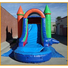12'H 3 in 1 Wet Dry Multicolor Castle Module Combo by Ultimate Jumpers