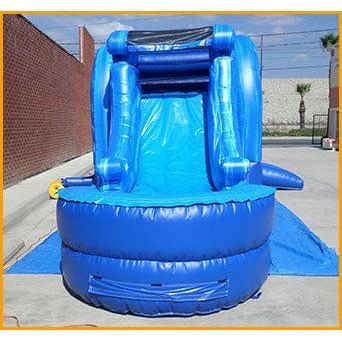 Ultimate Jumpers Inflatable Bouncers 12'H 3 in 1 Wet Dry Wave Slide Combo by Ultimate Jumpers 781880217961 C099 12'H 3 in 1 Wet Dry Wave Slide Combo by Ultimate Jumpers SKU# C099