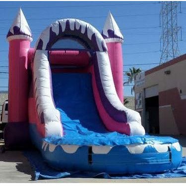 Ultimate Jumpers Inflatable Bouncers 12'H Inflatable Wet Dry Winter Wonderland Combo by Jumper 781880217169 C125 12'H Inflatable Wet Dry Winter Wonderland Combo by Ultimate Jumpers