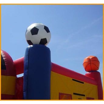 Ultimate Jumpers Inflatable Bouncers 13'H 3 In 1 Classic Sports Combo by Ultimate Jumpers 781880217114 C023 13'H 3 In 1 Classic Sports Combo by Ultimate Jumpers SKU# C023