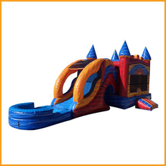 Ultimate Jumpers Inflatable Bouncers 15'H 3 in 1 Wet & Dry All Marble Combo by Ultimate Jumpers 781880240921 C150