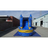Image of Ultimate Jumpers Inflatable Bouncers 15'H 3 In 1 Wet & Dry Blue And Yellow Marble Combo by Ultimate Jumpers C153 15'H Dual Lane Wet & Dry Tropical Combo by Ultimate Jumpers SKU C153