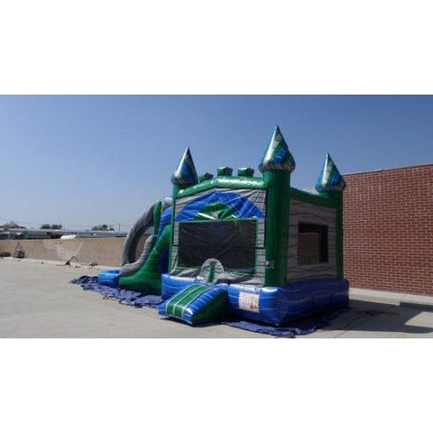 Ultimate Jumpers Inflatable Bouncers 15'H 3 in 1 Wet & Dry Marble Combo by Ultimate Jumpers 781880240914 C151