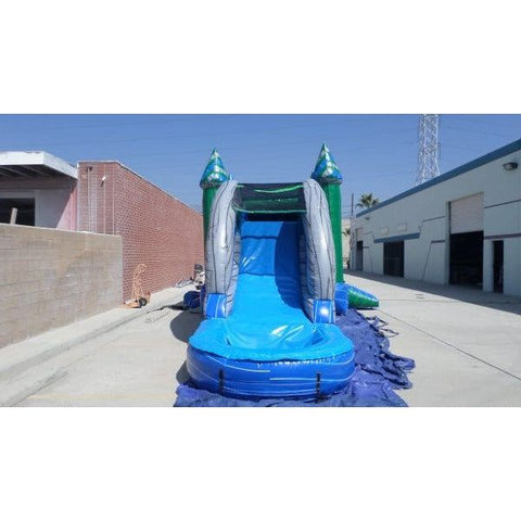 Ultimate Jumpers Inflatable Bouncers 15'H 3 in 1 Wet & Dry Marble Combo by Ultimate Jumpers 781880240914 C151